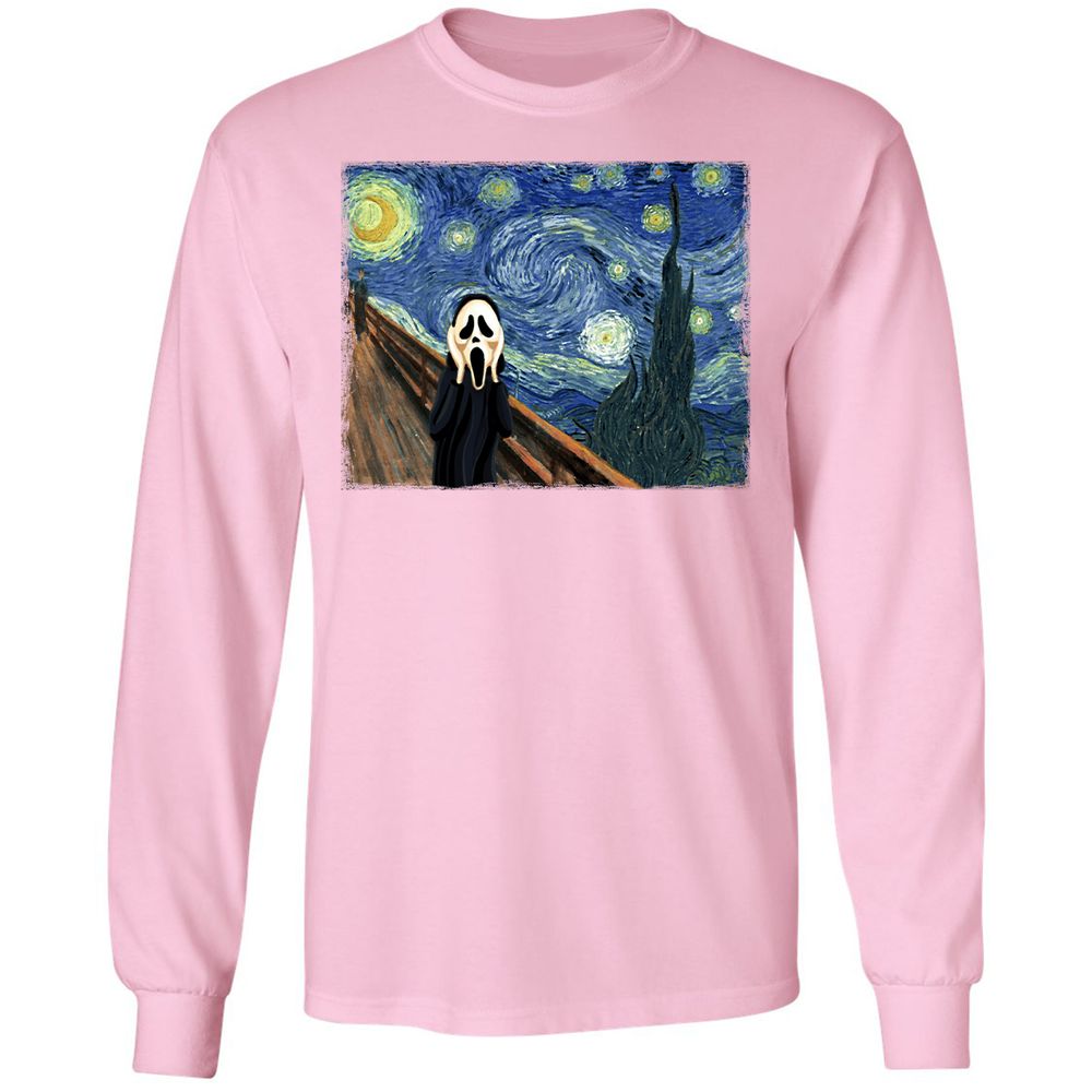 Long Sleeve T-Shirt - MMFTHUCE - Light Pink - 3