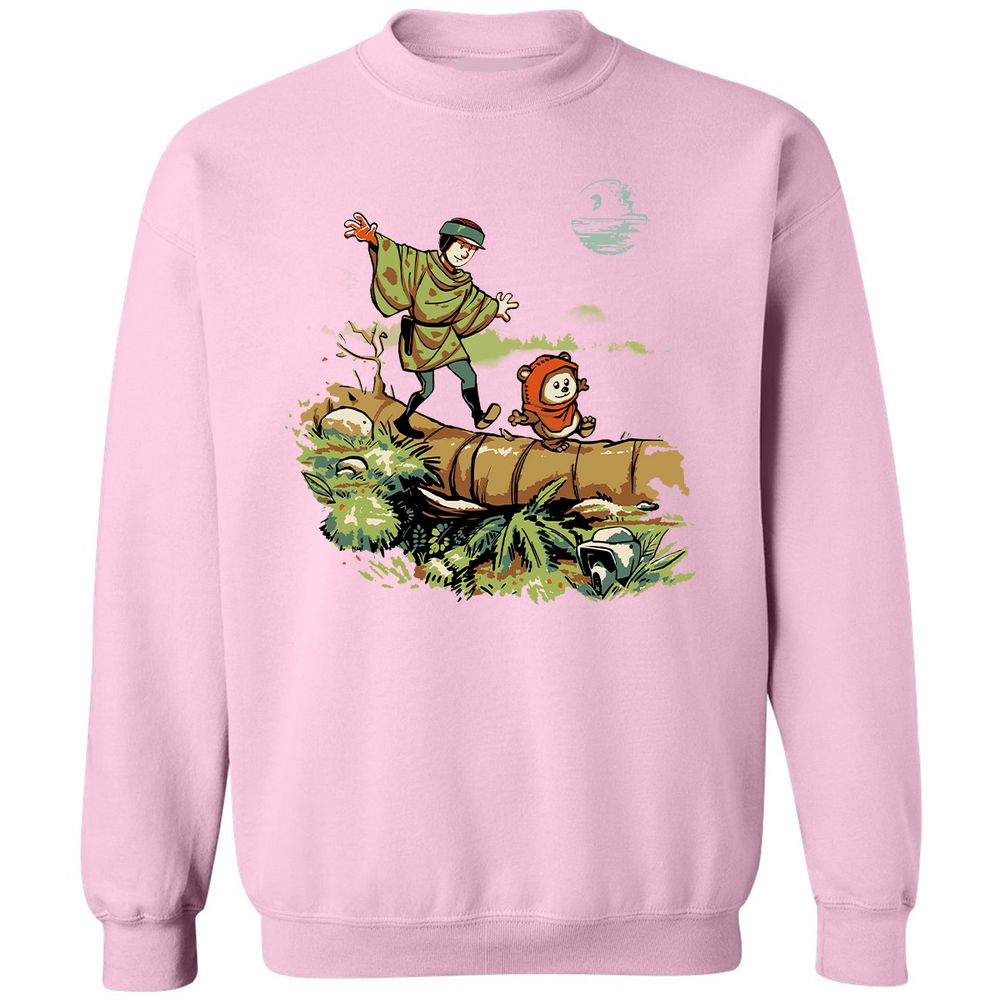 Classic Unisex Sweatshirt - 5MFQF7W2 - Light Pink - 3