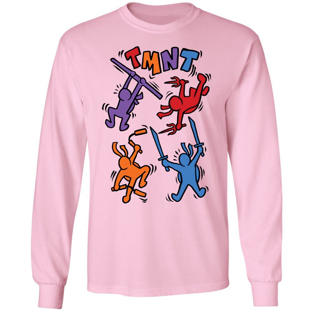 Long Sleeve T-Shirt - AVSX8JQS - Light Pink - 3