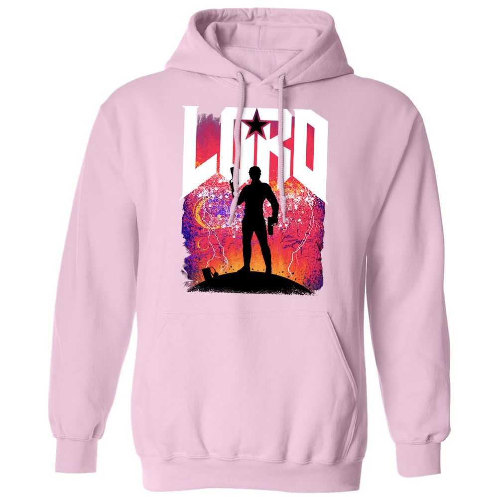 Classic Unisex Hoodie - 32XUMUEK - Light Pink - 3