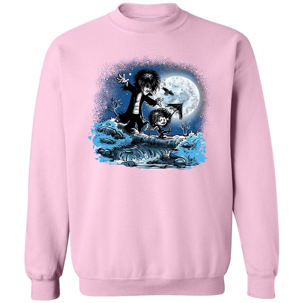 Classic Unisex Sweatshirt - LCZESY53 - Light Pink - 3