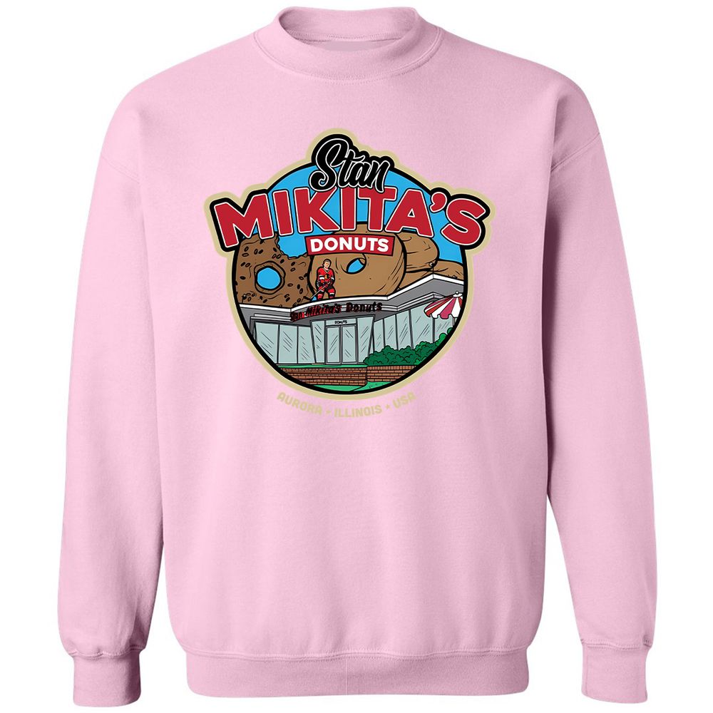 Classic Unisex Sweatshirt - 1ZK6C7VB - Light Pink - 3