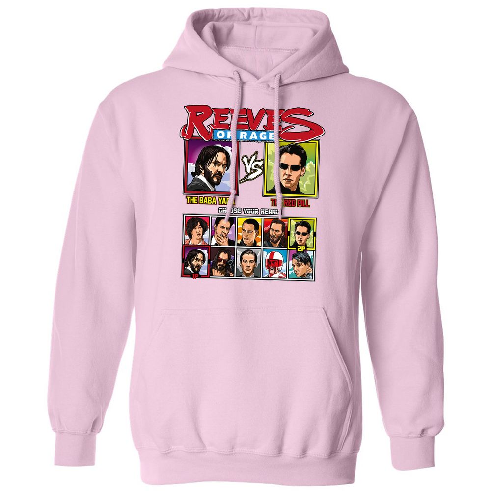 Classic Unisex Hoodie - 1L5JZESQ - Light Pink - 3