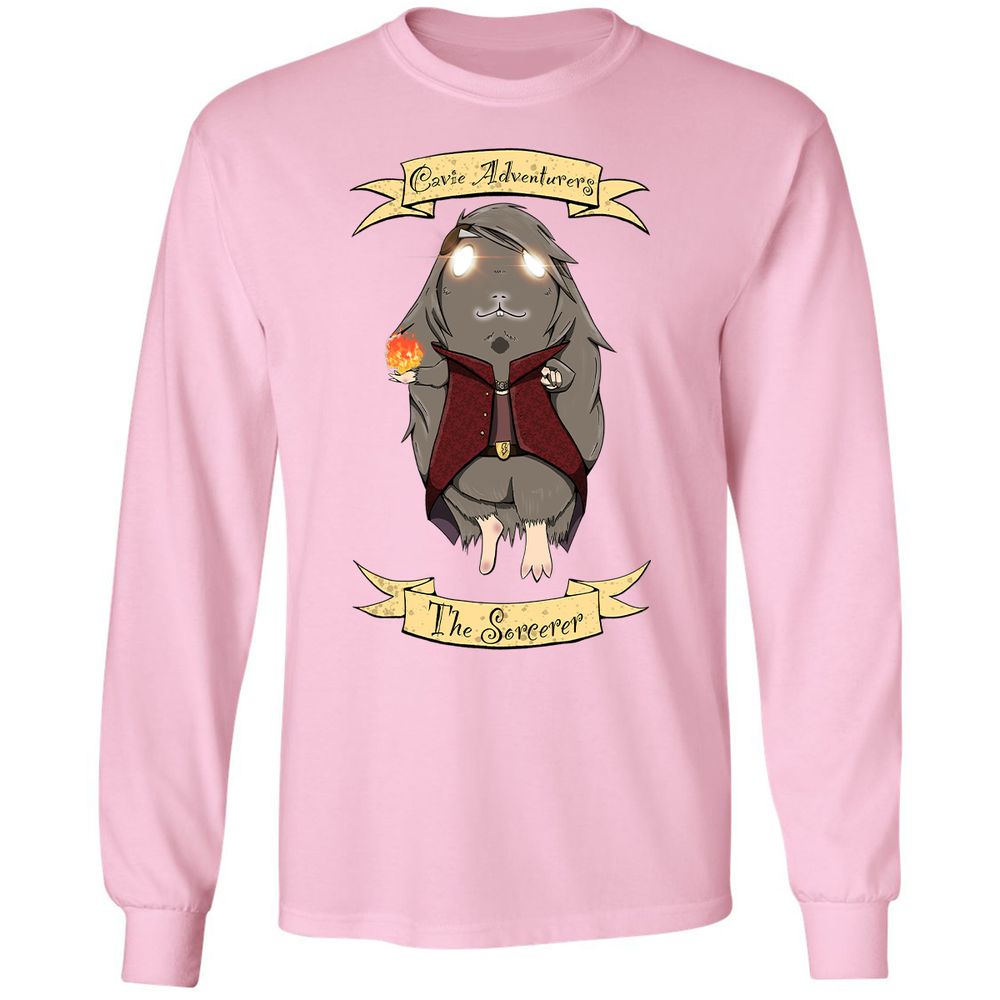 Long Sleeve T-Shirt - HUSPURFU - Light Pink - 3
