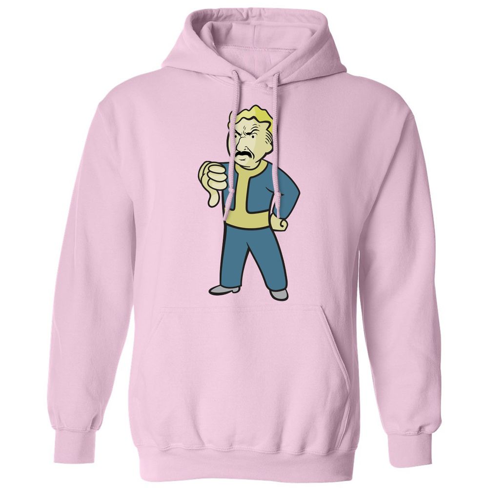 Classic Unisex Hoodie - 8JL2NZYE - Light Pink - 3