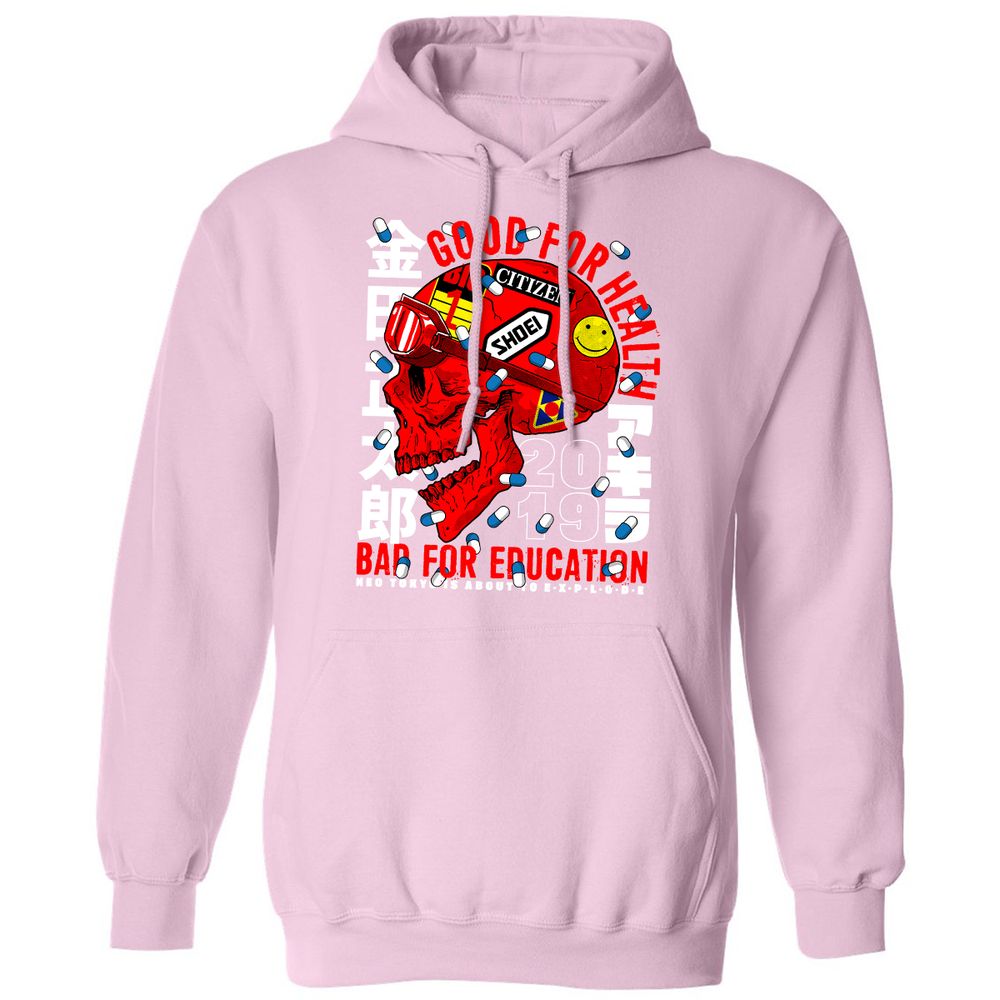 Classic Unisex Hoodie - N2TQ971G - Light Pink - 3