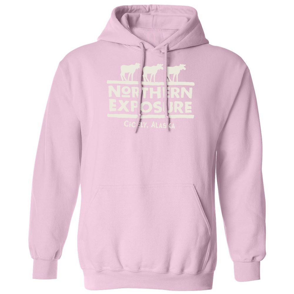Classic Unisex Hoodie - 7MSVVQUM - Light Pink - 3