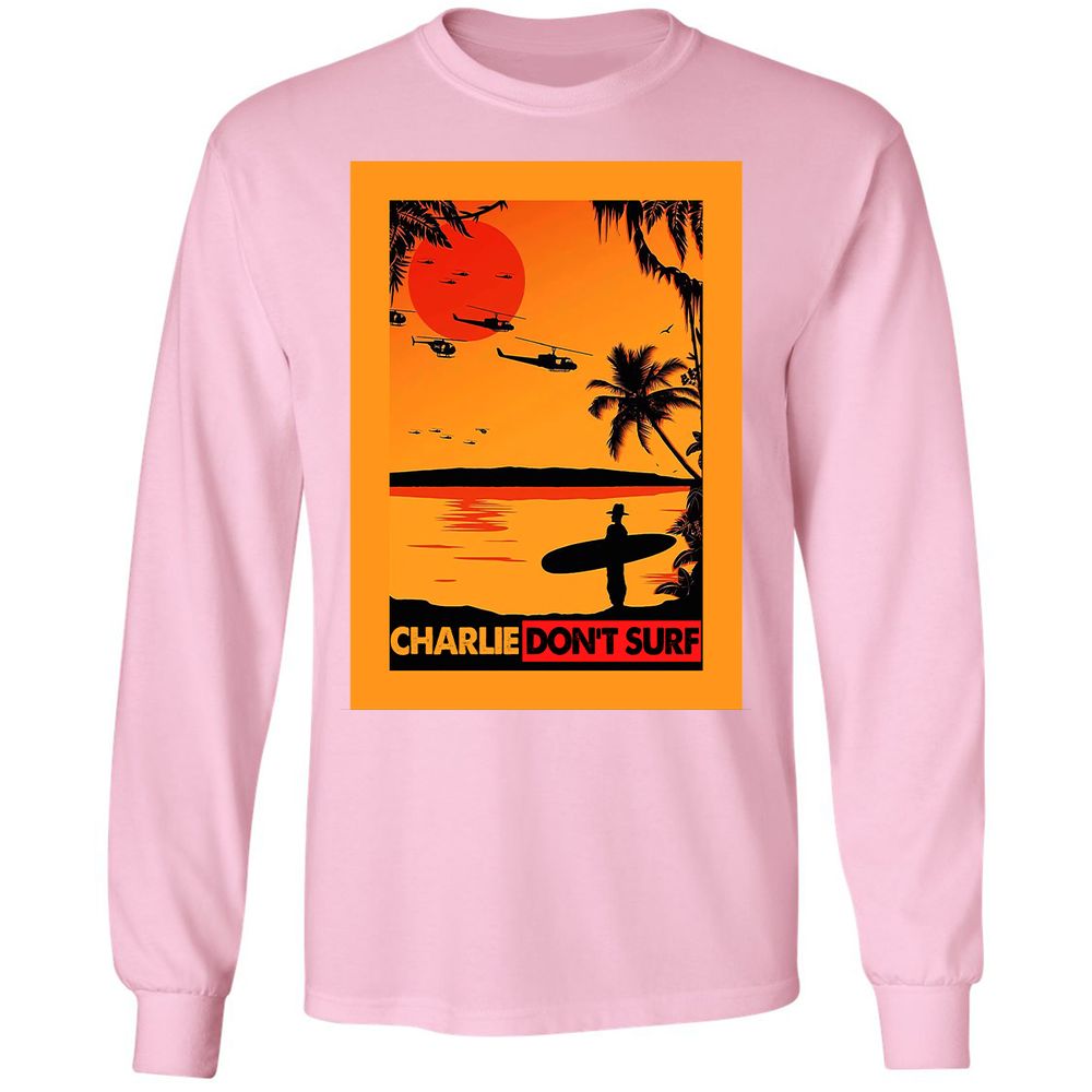 Long Sleeve T-Shirt - AXSNUAQL - Light Pink - 3
