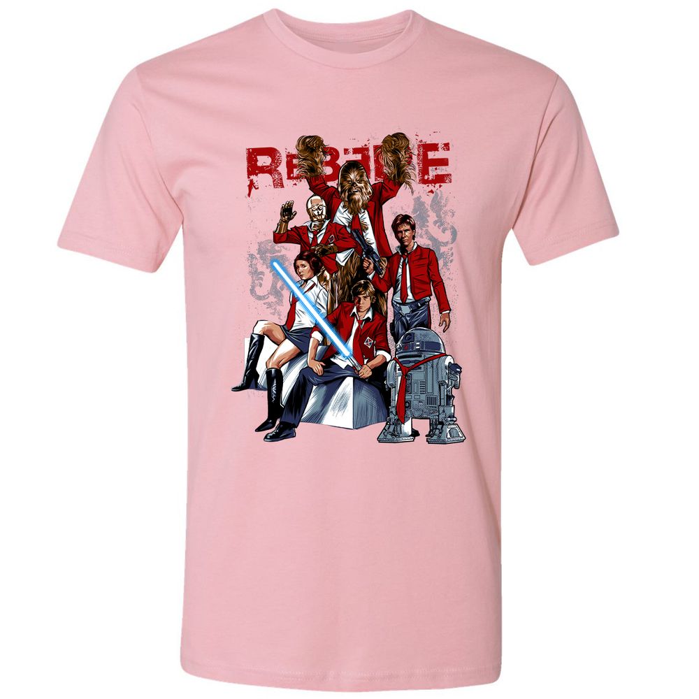 Premium Unisex T-Shirt - V4UPPD7T - Light Pink - 3