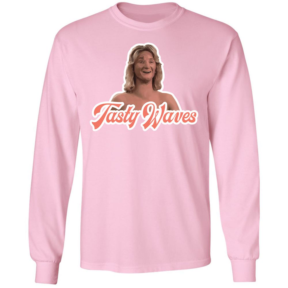 Long Sleeve T-Shirt - 645G7VNJ - Light Pink - 3