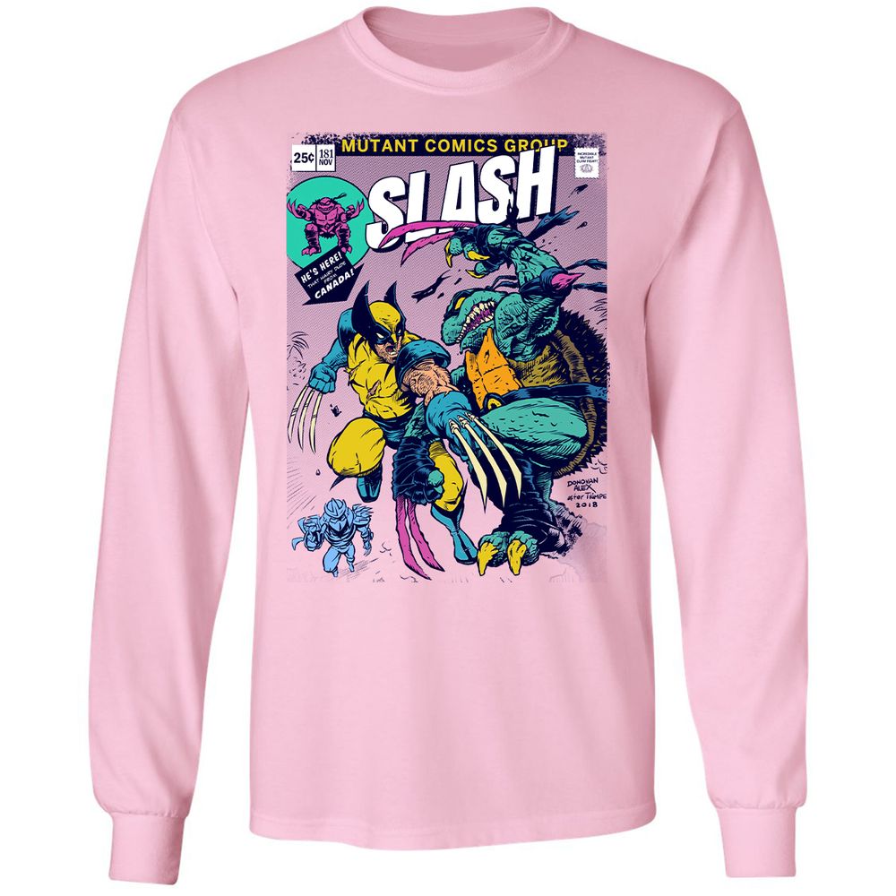 Long Sleeve T-Shirt - 43VRKSCS - Light Pink - 3