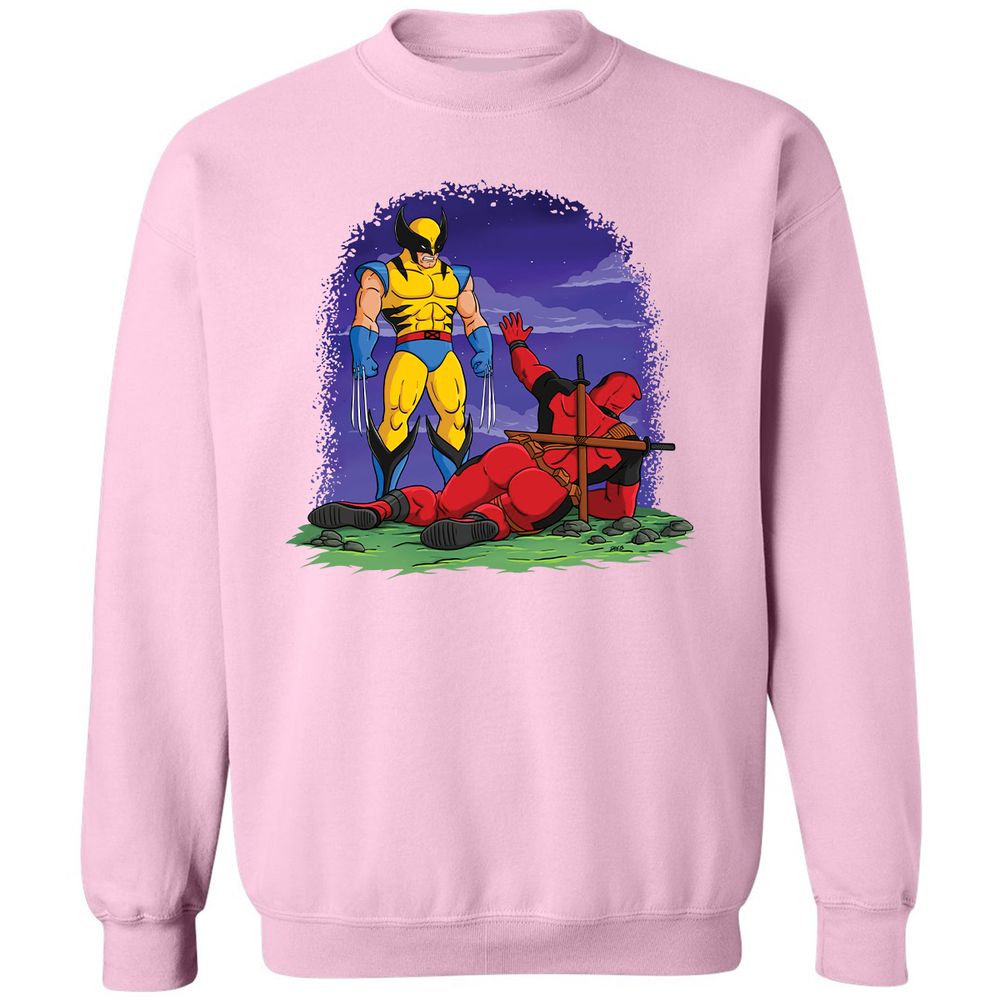 Classic Unisex Sweatshirt - 8G29A2TK - Light Pink - 3