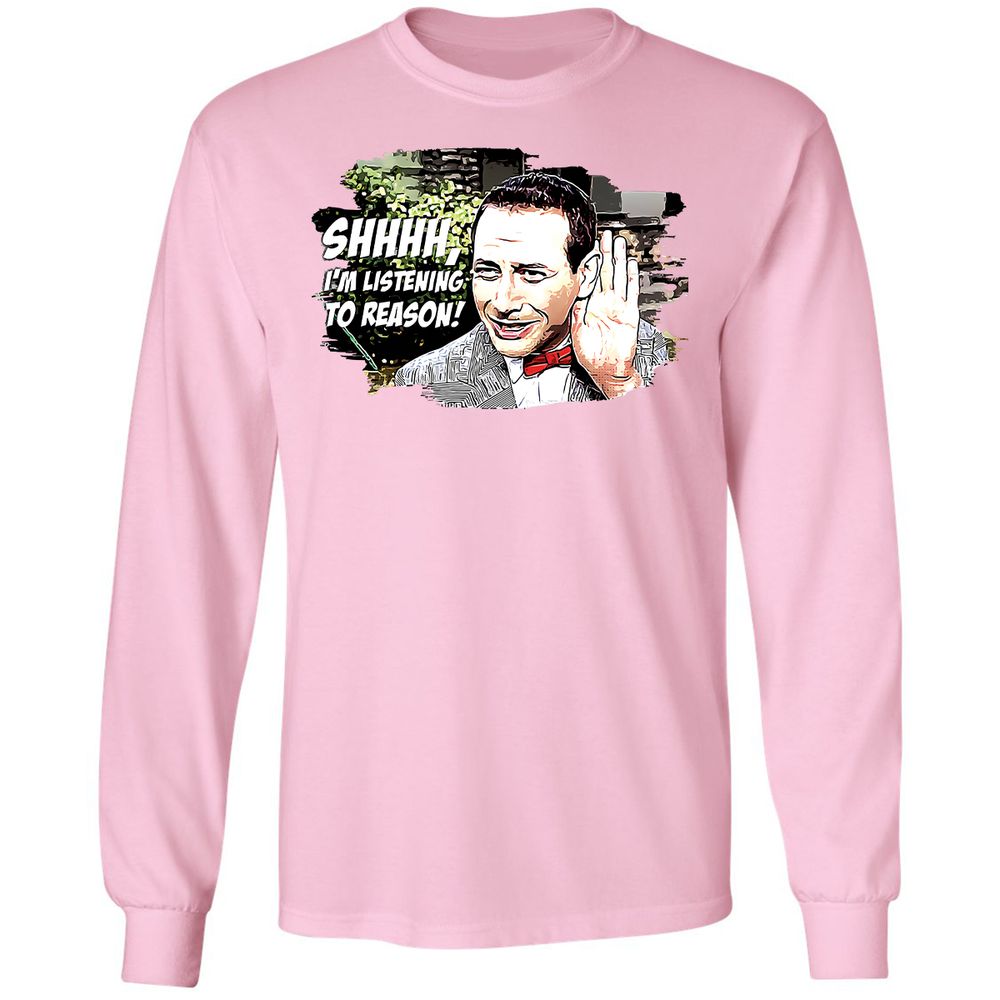 Long Sleeve T-Shirt - WZRJA4AE - Light Pink - 3