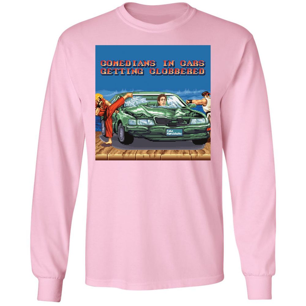 Long Sleeve T-Shirt - N2DB98SW - Light Pink - 3