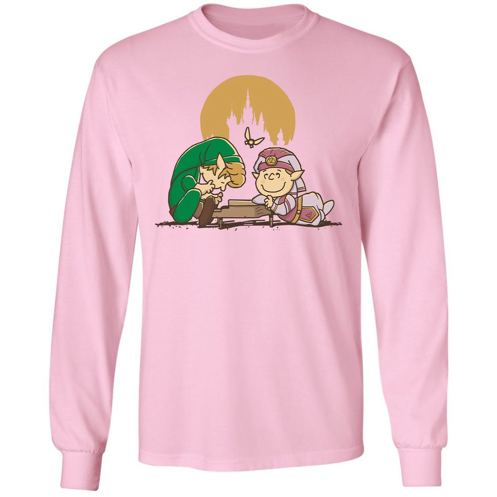 Long Sleeve T-Shirt - F5MEP7NY - Light Pink - 3