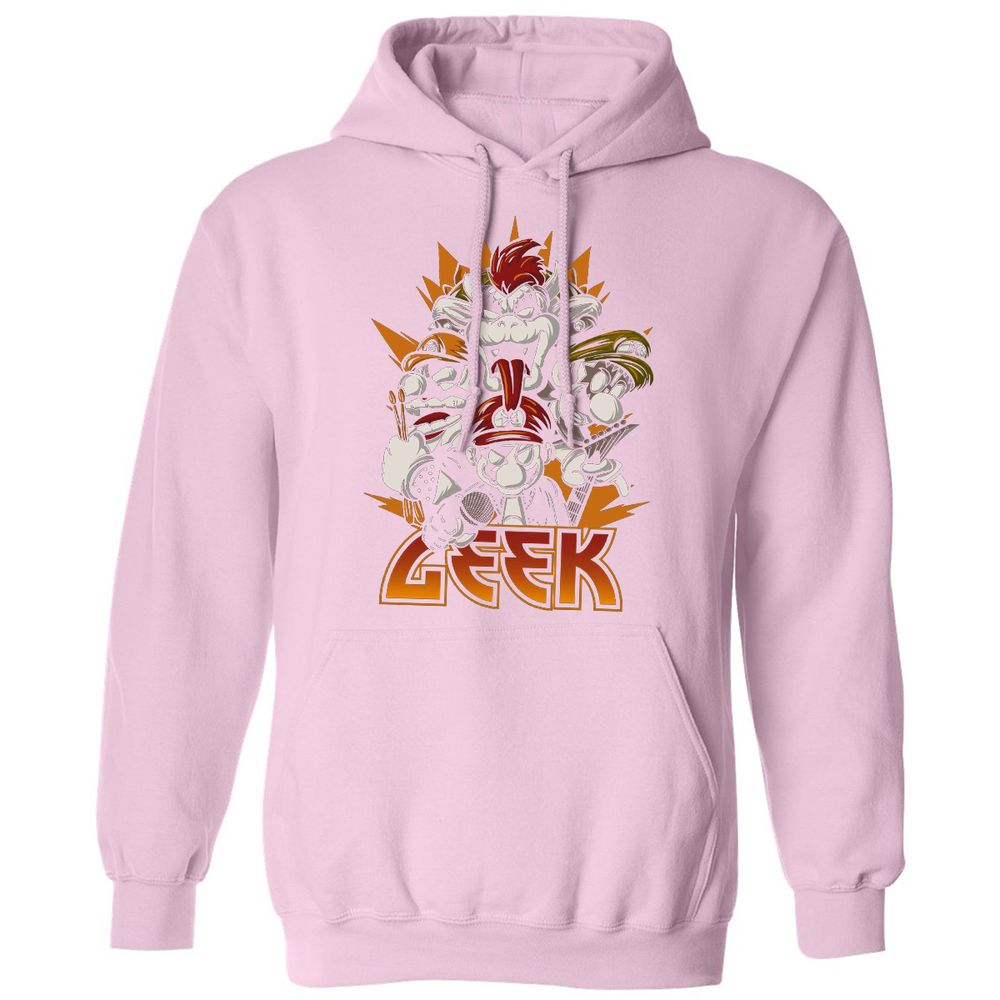 Classic Unisex Hoodie - VDUY6G8C - Light Pink - 3