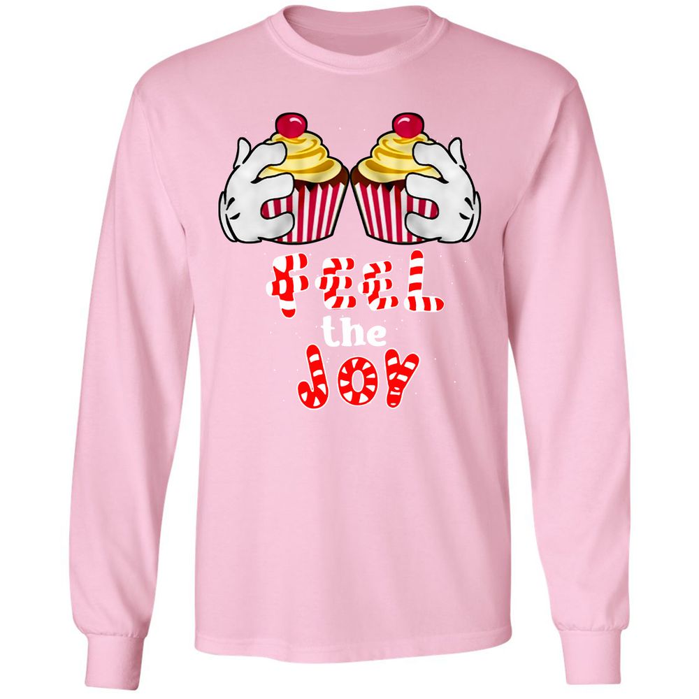 Long Sleeve T-Shirt - QG76XNEP - Light Pink - 3