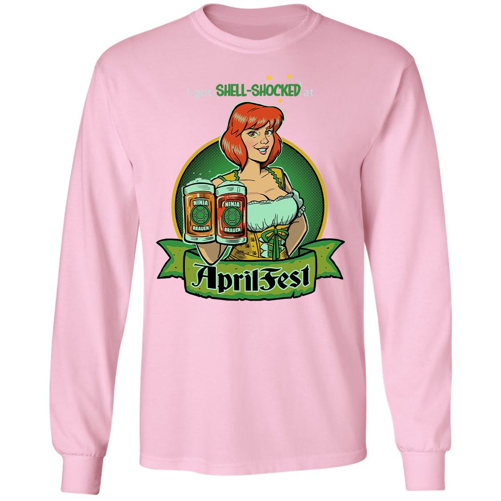 Long Sleeve T-Shirt - WUWKKF2B - Light Pink - 3