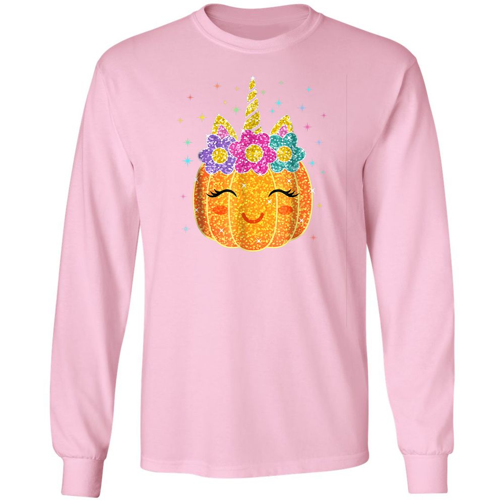 Long Sleeve T-Shirt - UHN1U4GL - Light Pink - 3