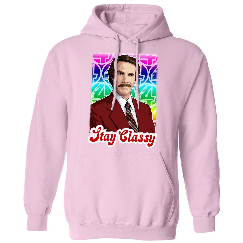 Classic Unisex Hoodie - XVA5S8A4 - Light Pink - 3