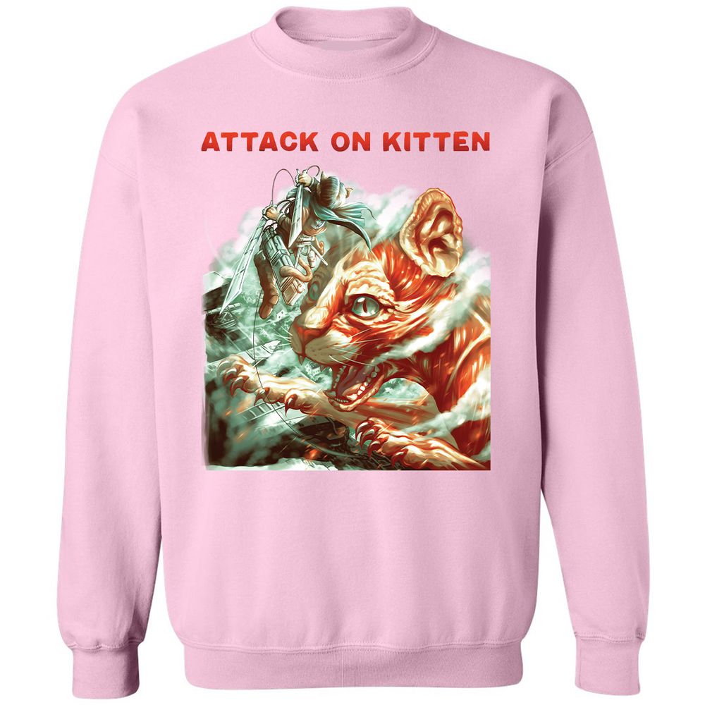 Classic Unisex Sweatshirt - SMXAKSY6 - Light Pink - 3