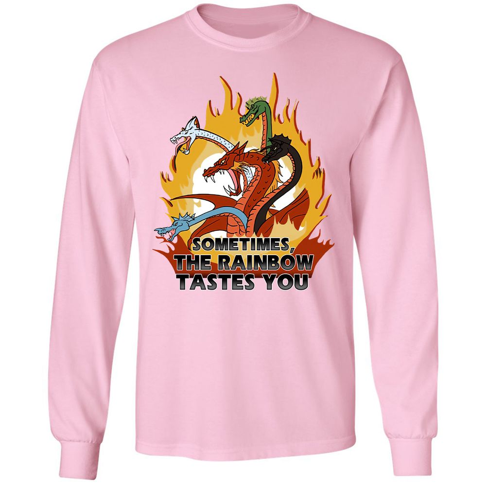 Long Sleeve T-Shirt - WR8XGZZZ - Light Pink - 3