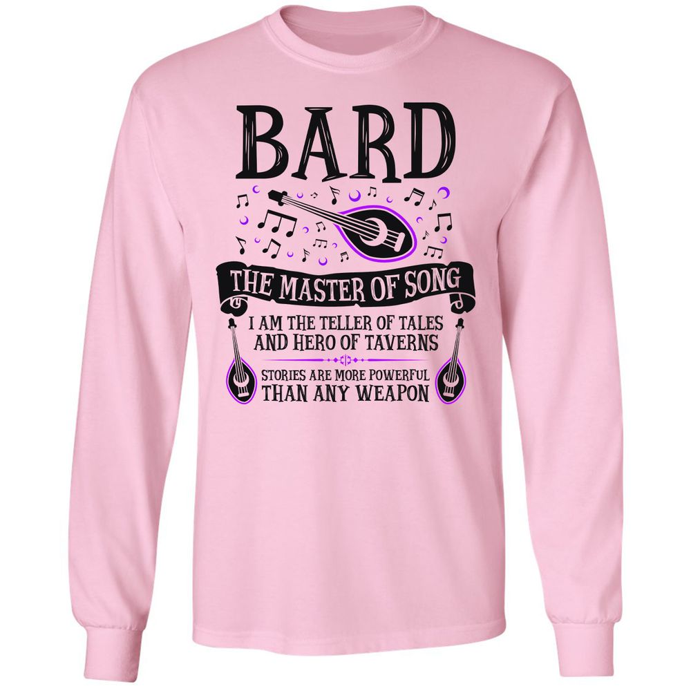Long Sleeve T-Shirt - EED7BGKZ - Light Pink - 3