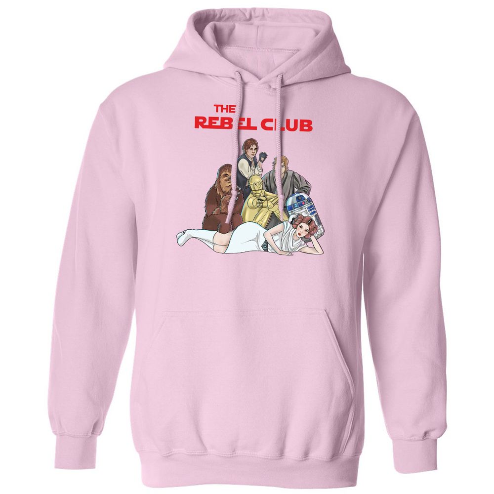 Classic Unisex Hoodie - YWT1LRGF - Light Pink - 3