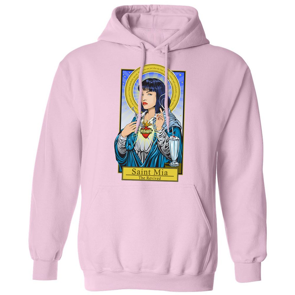 Classic Unisex Hoodie - HZ94YMKU - Light Pink - 3