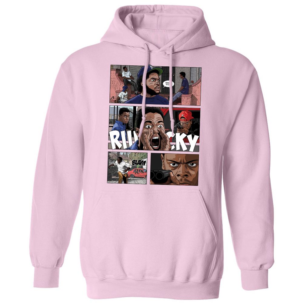 Classic Unisex Hoodie - HV875M1G - Light Pink - 3