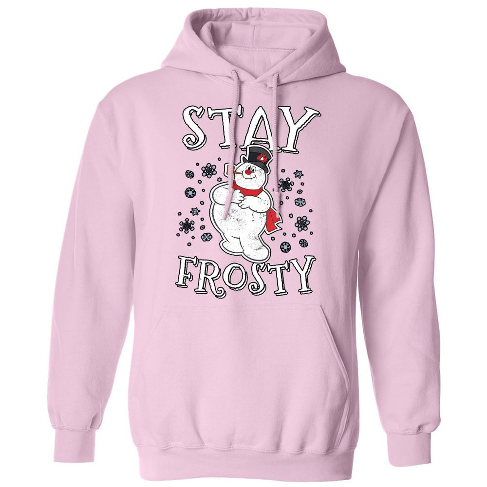 Classic Unisex Hoodie - SJEW6T3A - Light Pink - 3