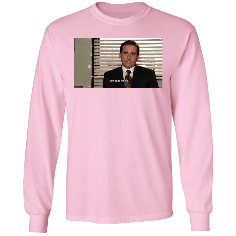 Long Sleeve T-Shirt - ZU1BB8JE - Light Pink - 3