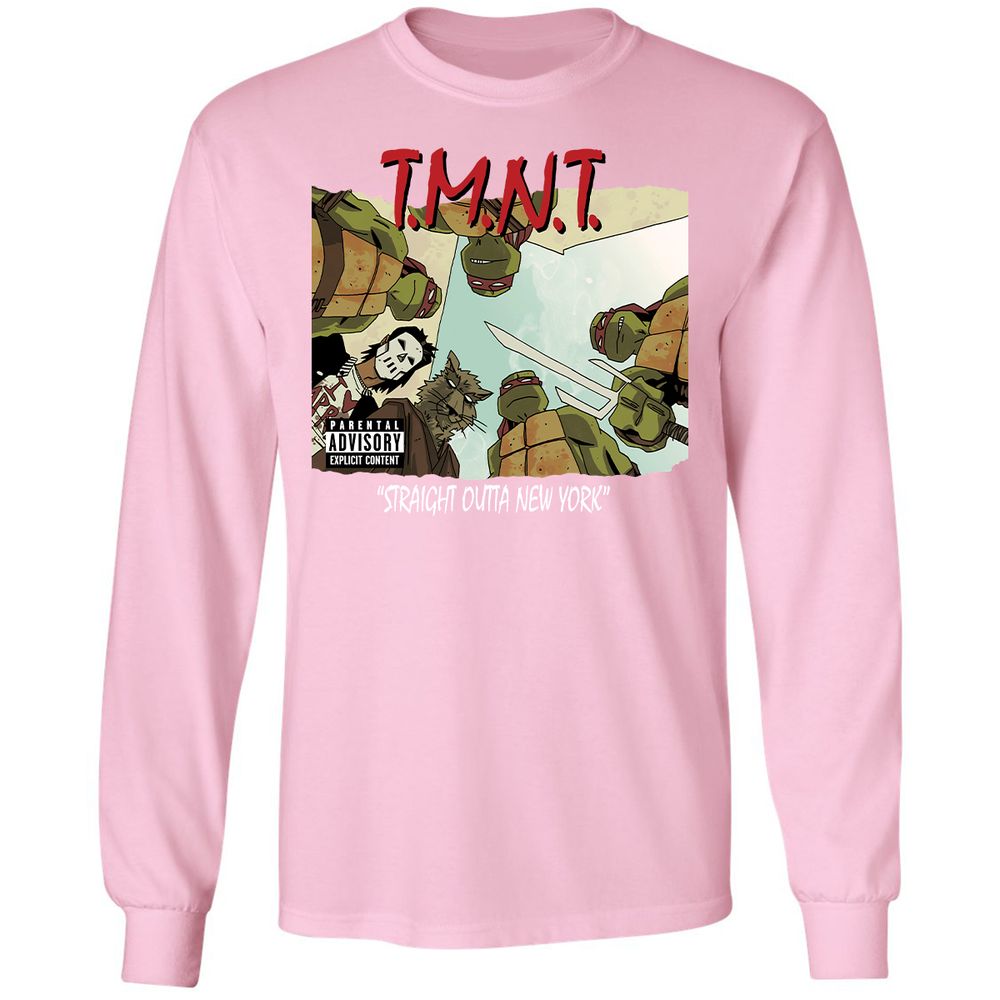 Long Sleeve T-Shirt - UK9TCRZU - Light Pink - 3