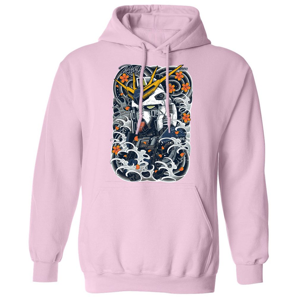 Classic Unisex Hoodie - MDS1H3Z4 - Light Pink - 3