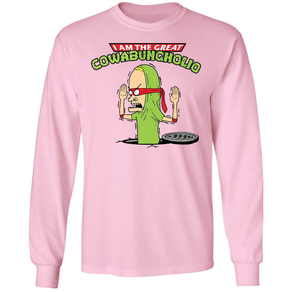 Long Sleeve T-Shirt - 4SRUUFUN - Light Pink - 3