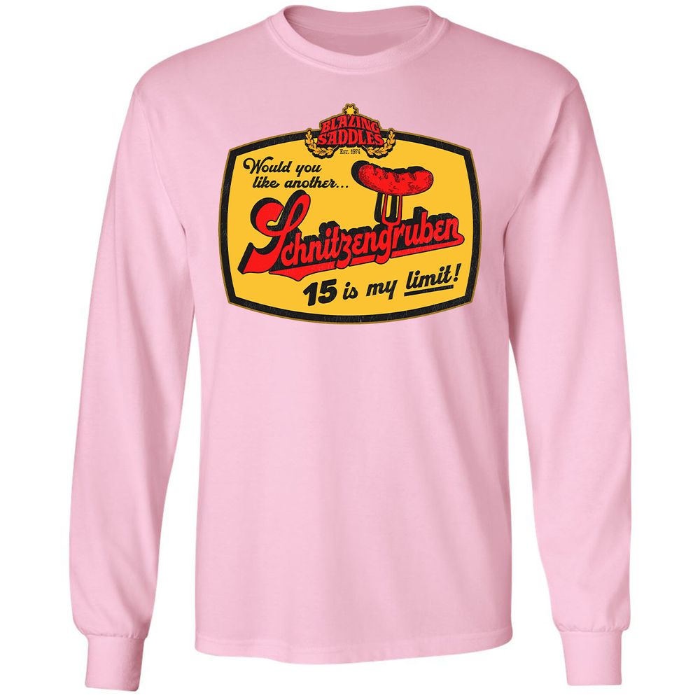 Long Sleeve T-Shirt - BJG66XCK - Light Pink - 3