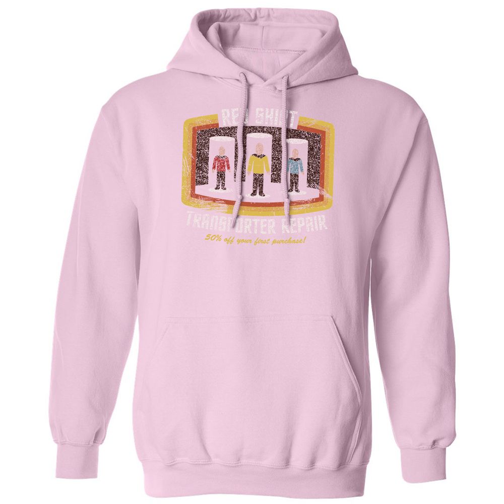 Classic Unisex Hoodie - X7X4ZZ3B - Light Pink - 3