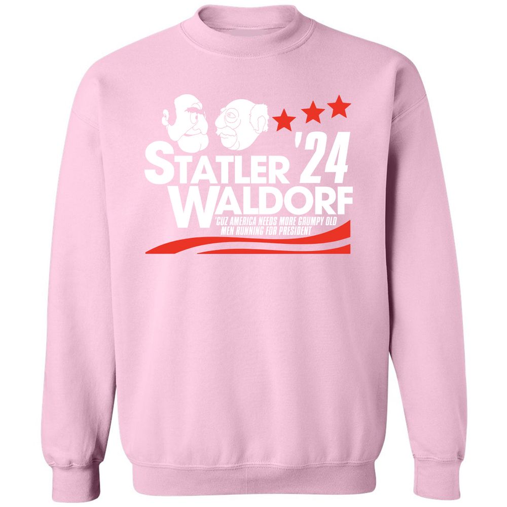 Classic Unisex Sweatshirt - B1KL4XW3 - Light Pink - 3