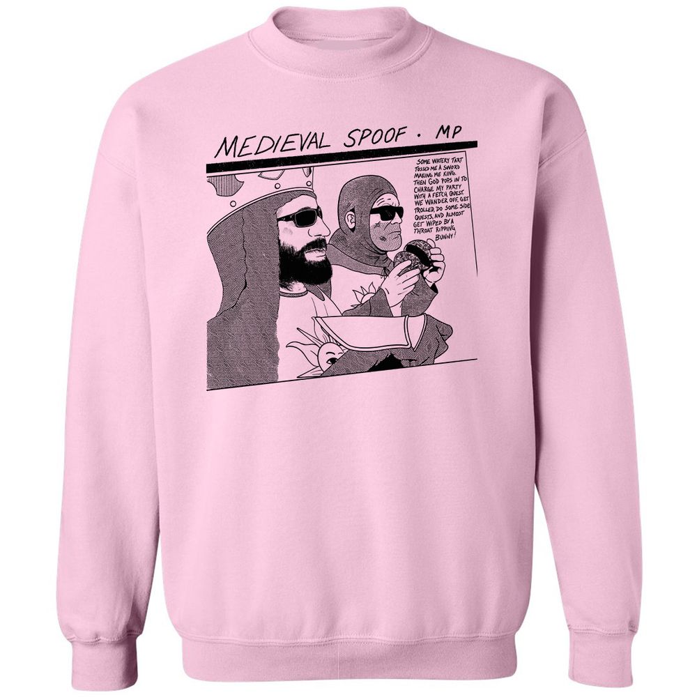 Classic Unisex Sweatshirt - Z4LW455Q - Light Pink - 3