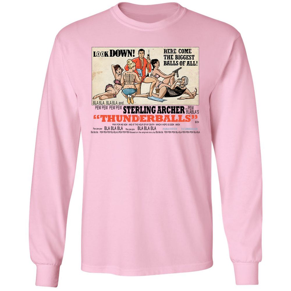 Long Sleeve T-Shirt - MT4PMULU - Light Pink - 3