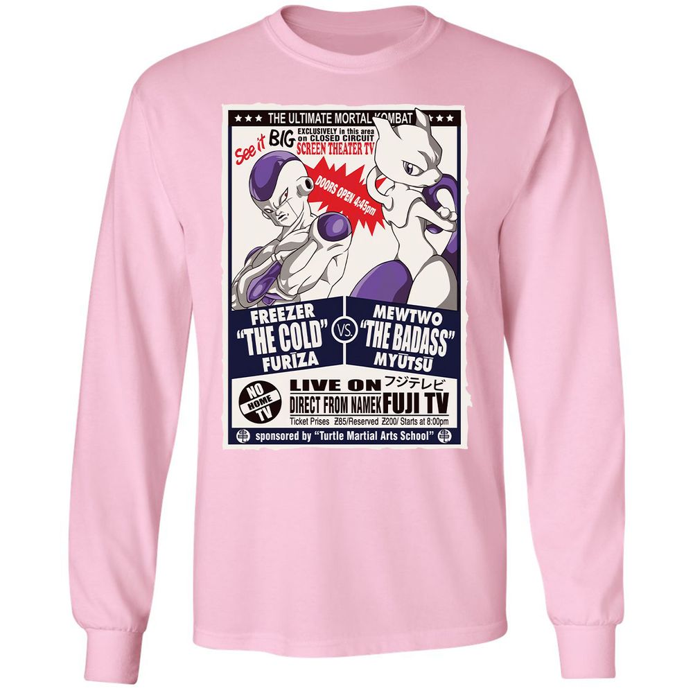 Long Sleeve T-Shirt - YSEKVUSK - Light Pink - 3