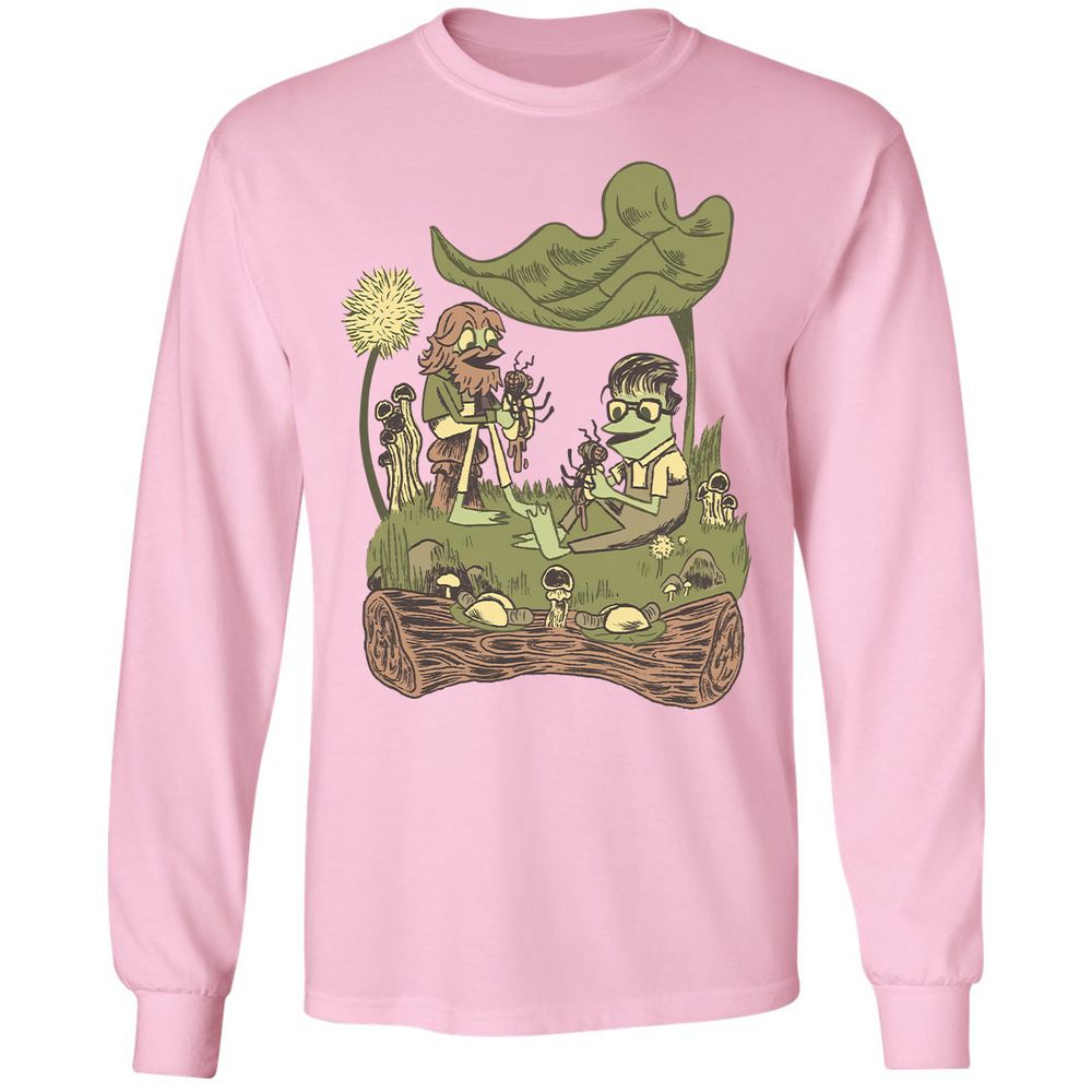 Long Sleeve T-Shirt - MFGLWEJ2 - Light Pink - 3