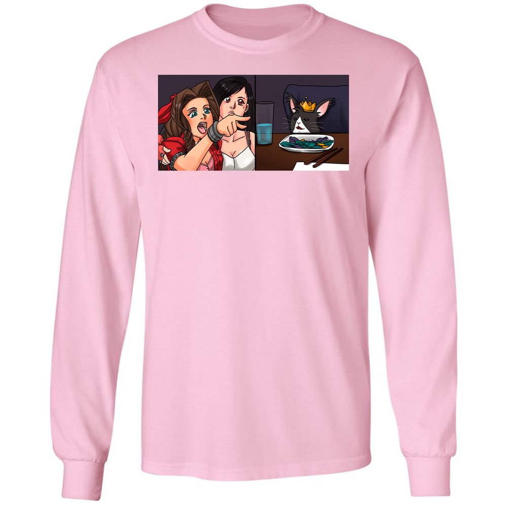 Long Sleeve T-Shirt - JRZ6NE6R - Light Pink - 3