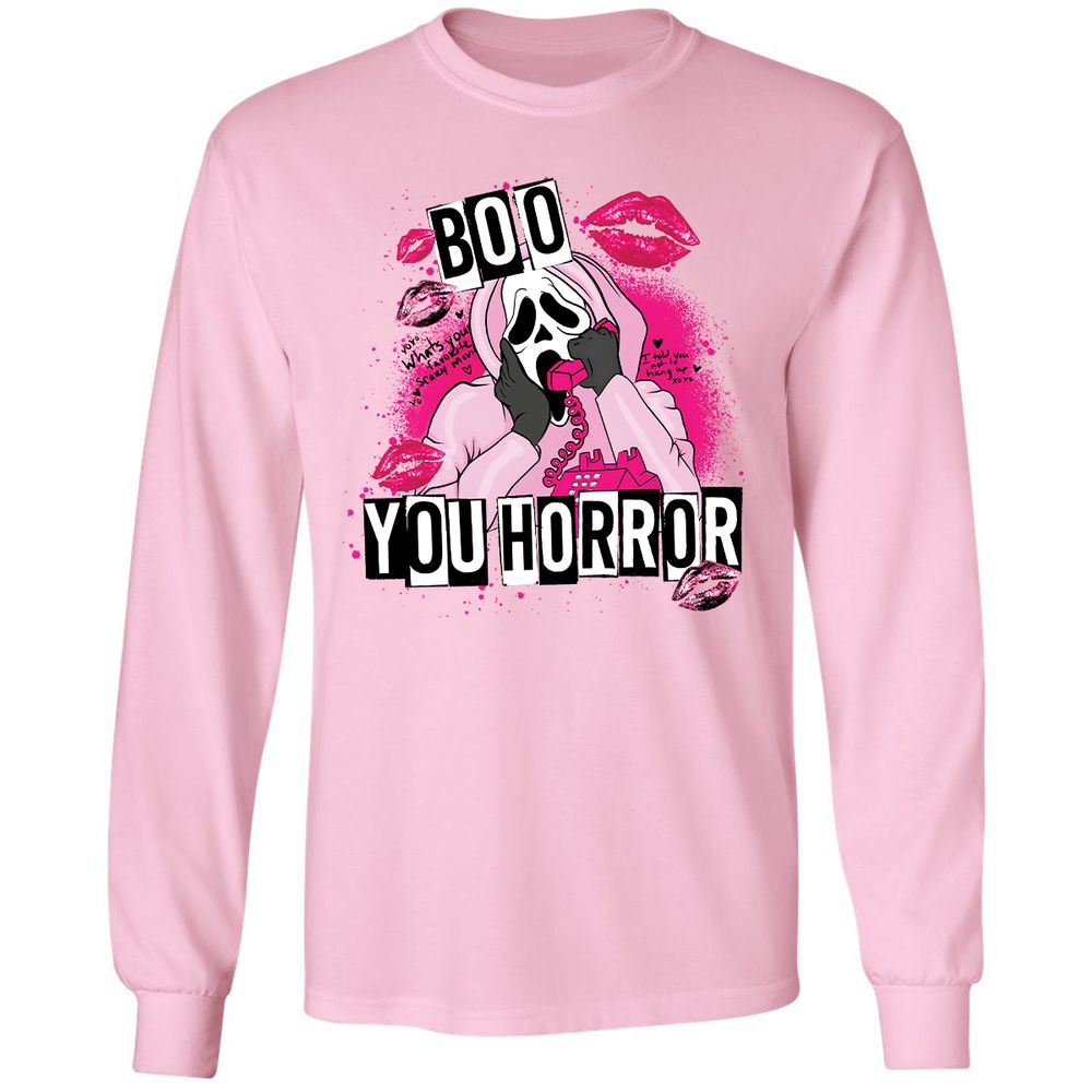 Long Sleeve T-Shirt - HKVW3VTH - Light Pink - 3