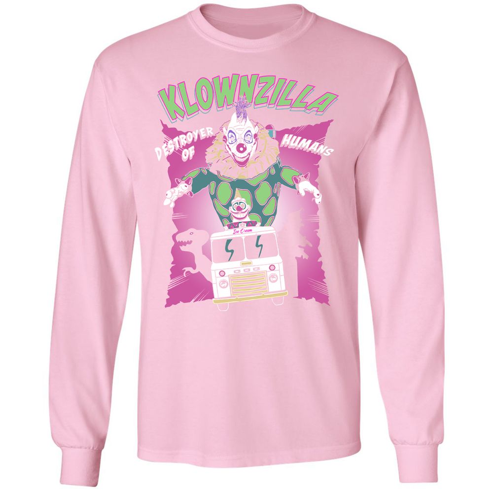 Long Sleeve T-Shirt - QHE1CD8G - Light Pink - 3