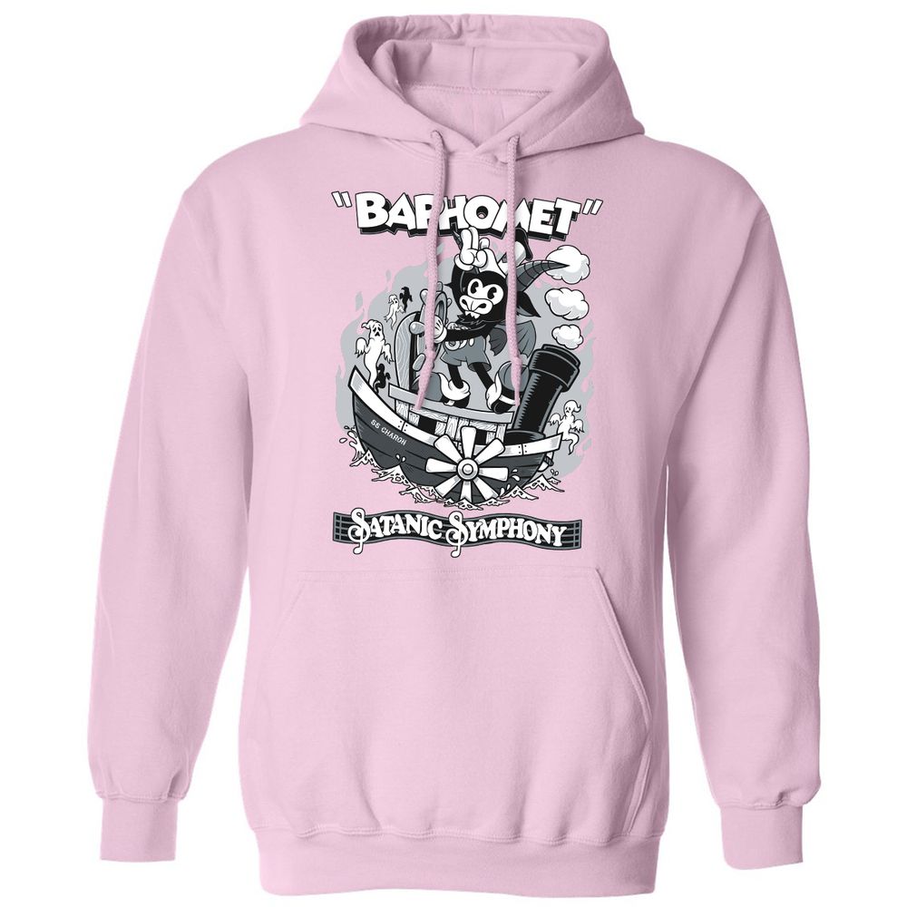 Classic Unisex Hoodie - JUC4HCTX - Light Pink - 3