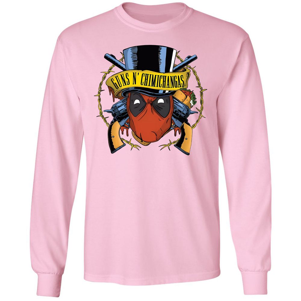 Long Sleeve T-Shirt - FSGEENHF - Light Pink - 3