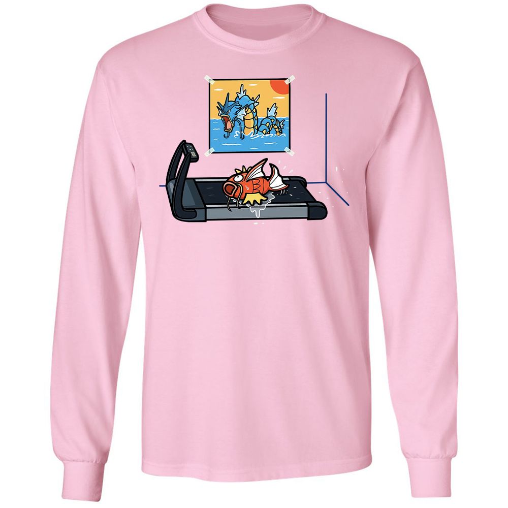 Long Sleeve T-Shirt - TEQMHXXW - Light Pink - 3