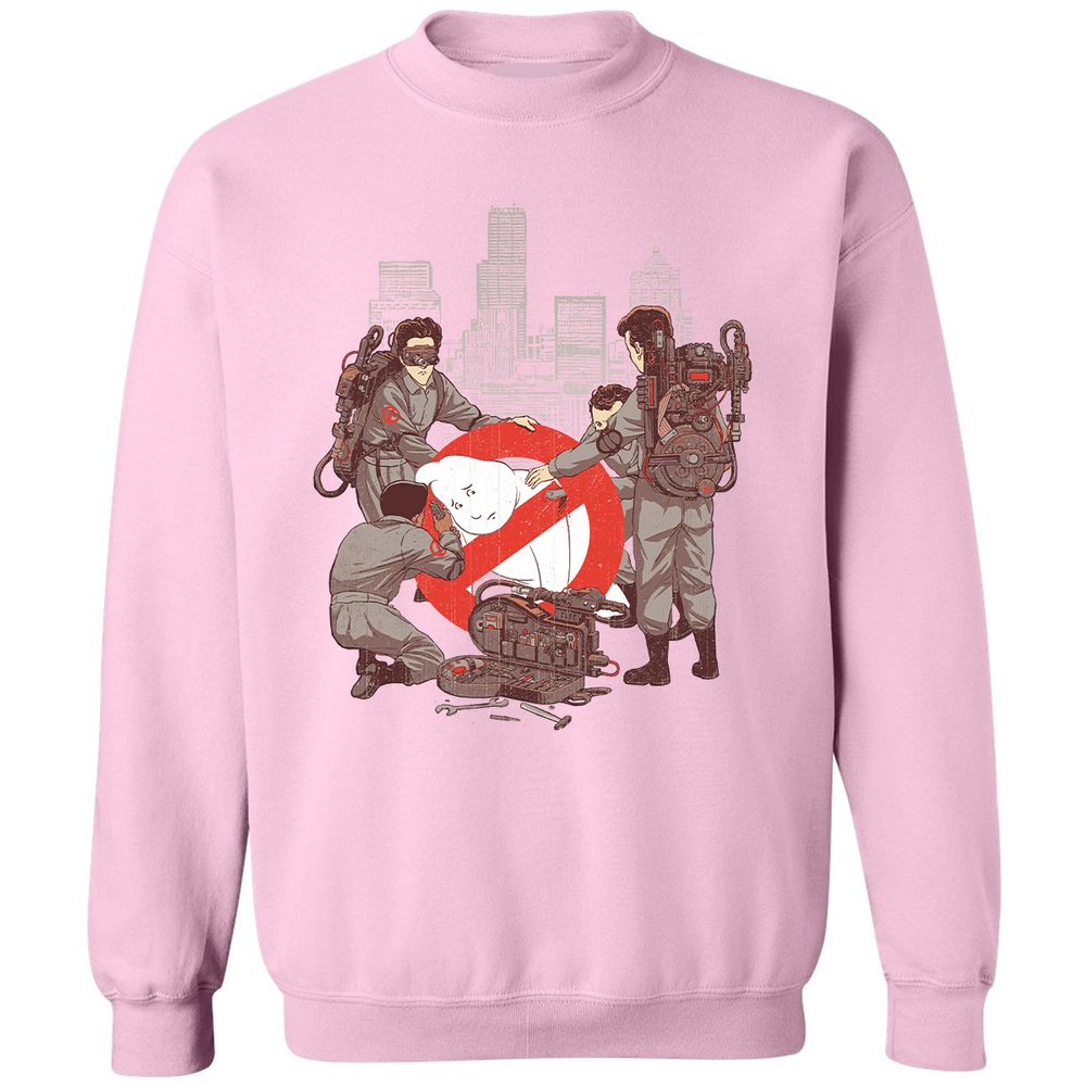Classic Unisex Sweatshirt - ZZ44GGYG - Light Pink - 3