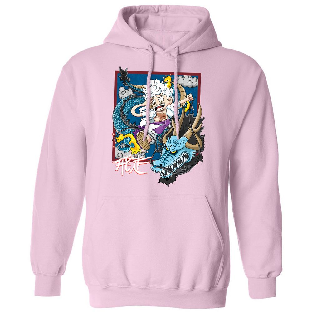 Classic Unisex Hoodie - QMHDWU5Z - Light Pink - 3